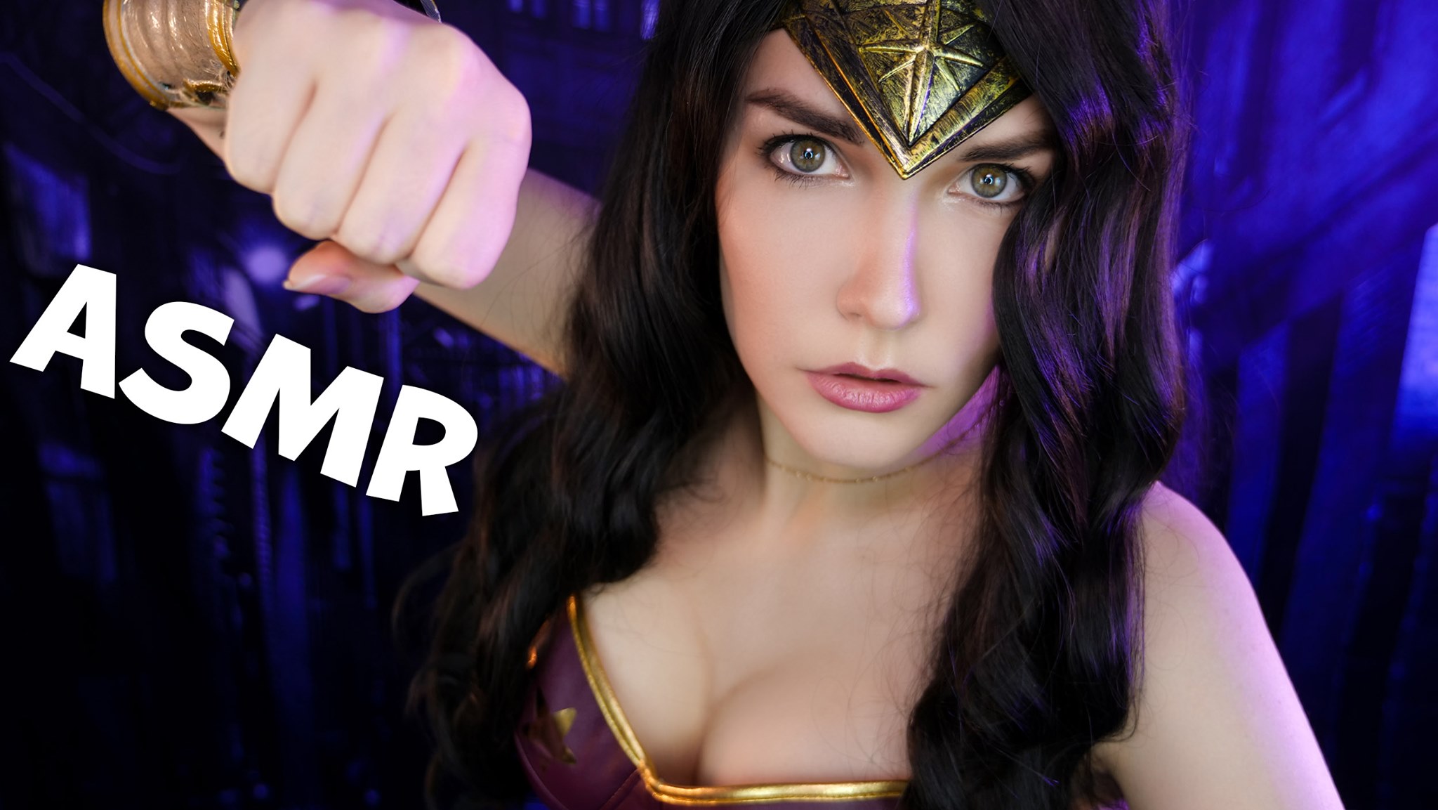 KittyKlaw ASMR Wonder Woman Licking Video Leaked