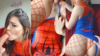 AMAZING GRACE SPIDER GIRL POV BLOWJOB FUCK Onlyfans Leaked Video