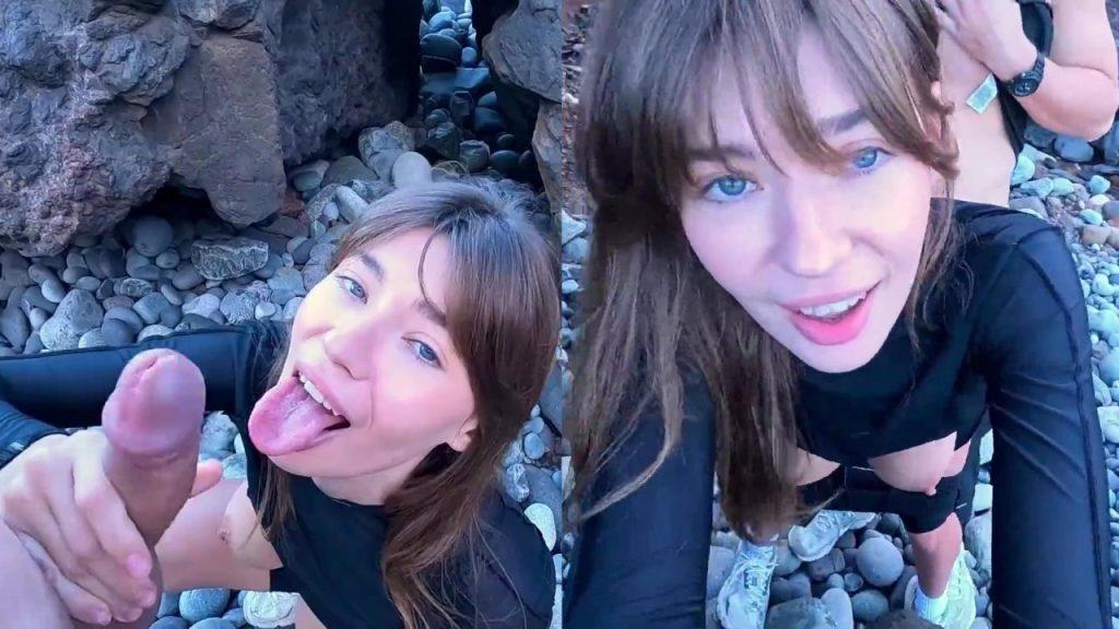 ANNA RALPHS FUCKED ON THE BEACH PPV Onlyfans Leaked Video