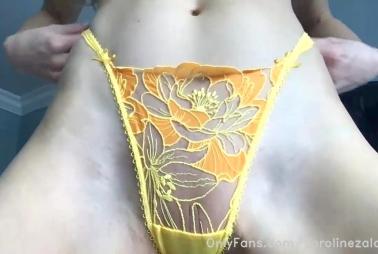 CAROLINE ZALOG PUSSY SLIP LIVESTREAM Onlyfans Leaked Video