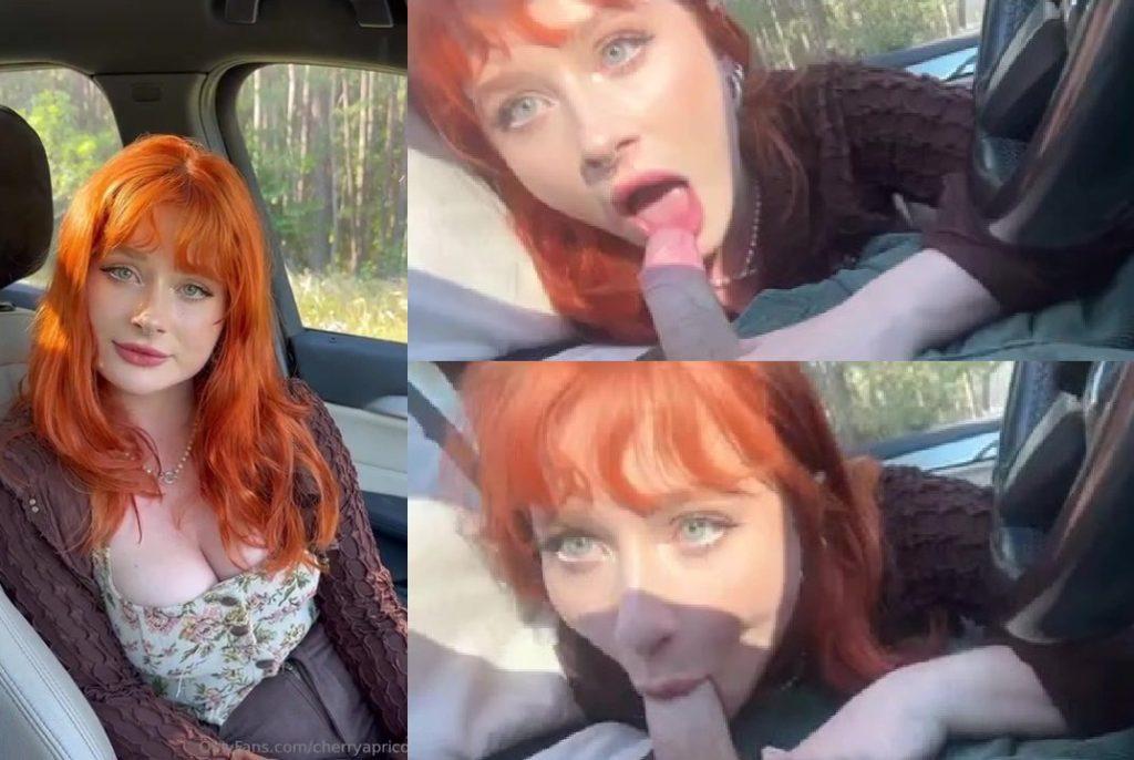 CHERRY APRICOTS BG CAR BLOWJOB PPV Onlyfans Leaked Video