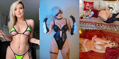 DARSHELLE STEVENS LEWD COSPLAY AND BOUDOIR