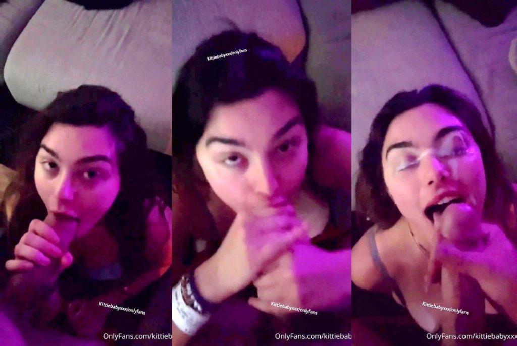 KITTIEBABYXXX ONLYFANS POV BLOWJOB FACIAL Onlyfans Leaked Video