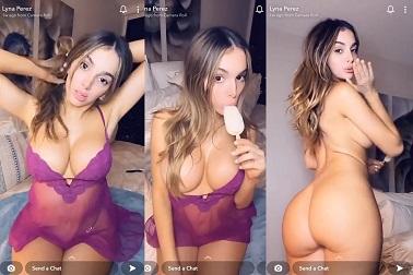 LYNA PEREZ NUDE ICE CREAM PLAY Onlyfans Leaked Video
