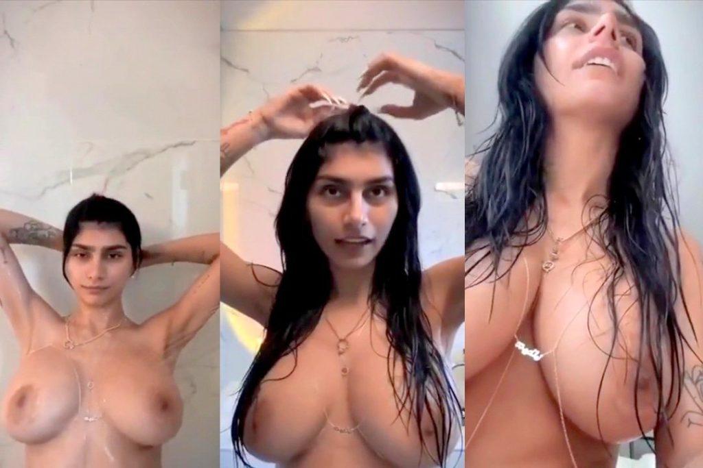 MIA KHALIFA NAKED HOT SHOWER NEW PPV Onlyfans Leaked Video