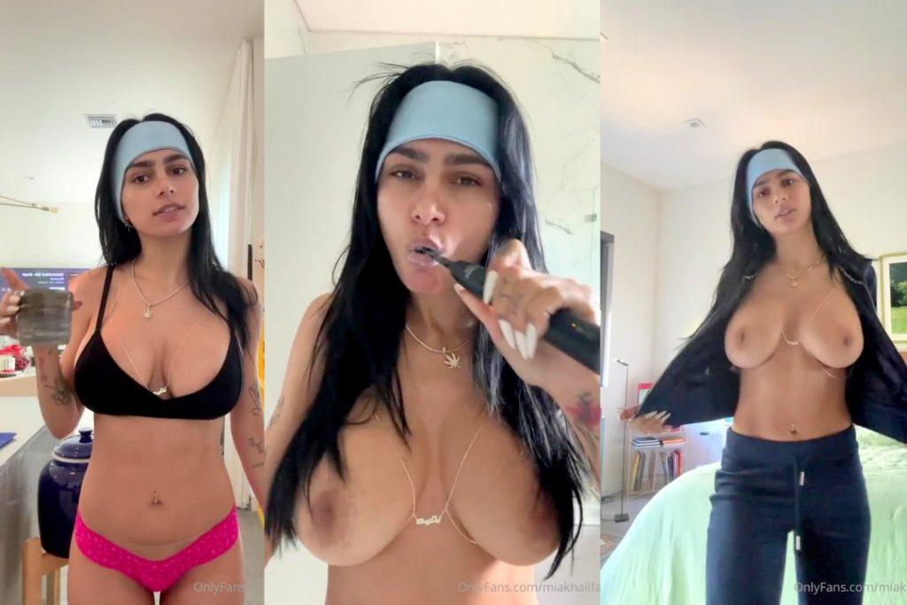 MIA KHALIFA NAKED MORNING NAUGHTY COFFEE Onlyfans Leaked Video