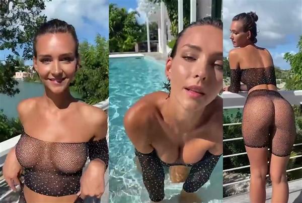RACHEL COOK NSFW SEE THRU SEXY DRESS Onlyfans Leaked Video