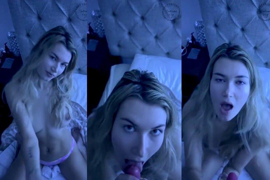 SABRINA VAZ POV SLOPPY BLOWJOB CUM ONLYFANS Onlyfans Leaked Video