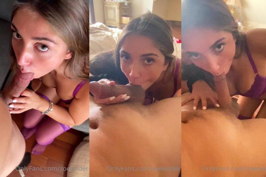 ZOE WILDER SLOPPY BLOWJOB ONLYFANS Onlyfans Leaked Video